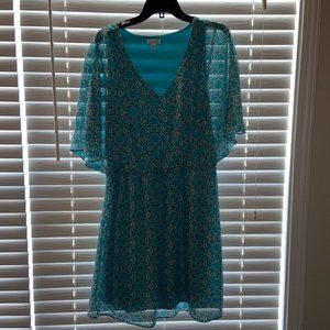 Charming Charlie Light Blue Summer Dress Size XL